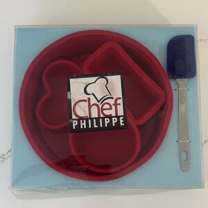 Red Silicone Bakeware Set